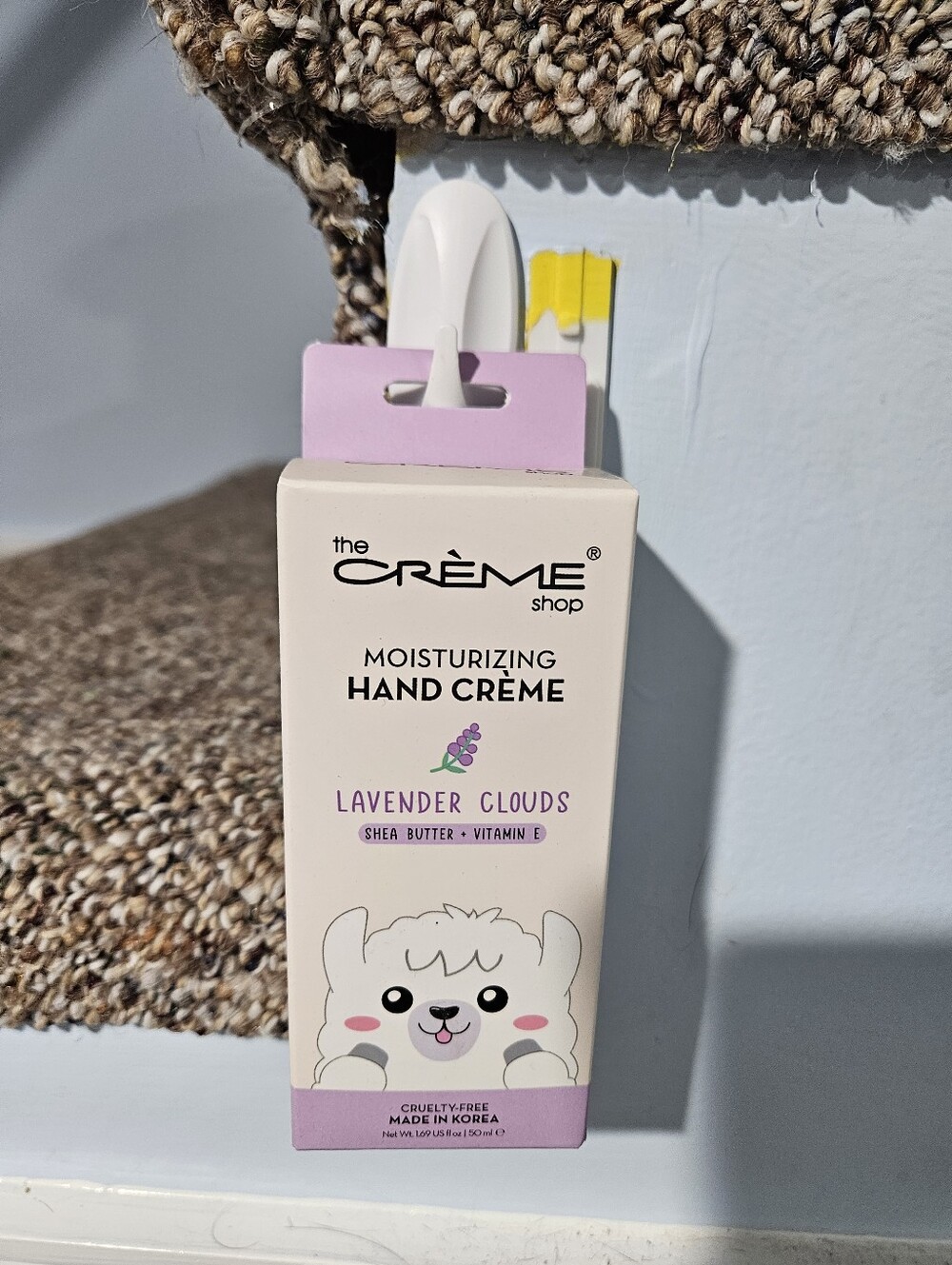 The Crème Shop Lavender Clouds Moisturizing Hand Crème – Light Purple